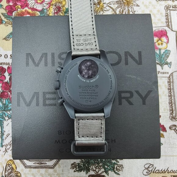 🎊NWT🎊Swatch X Omega MoonSwatch Mission To The Mercury Watch - Picture 2 of 5